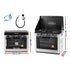Portable Gas Oven & Stove – Twin Burners, 3500BTU Oven, Stainless Steel