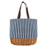 Alfresco 4 Person Picnic Basket Bag Set Wooden Blanket Cooler Outdoor Insulated