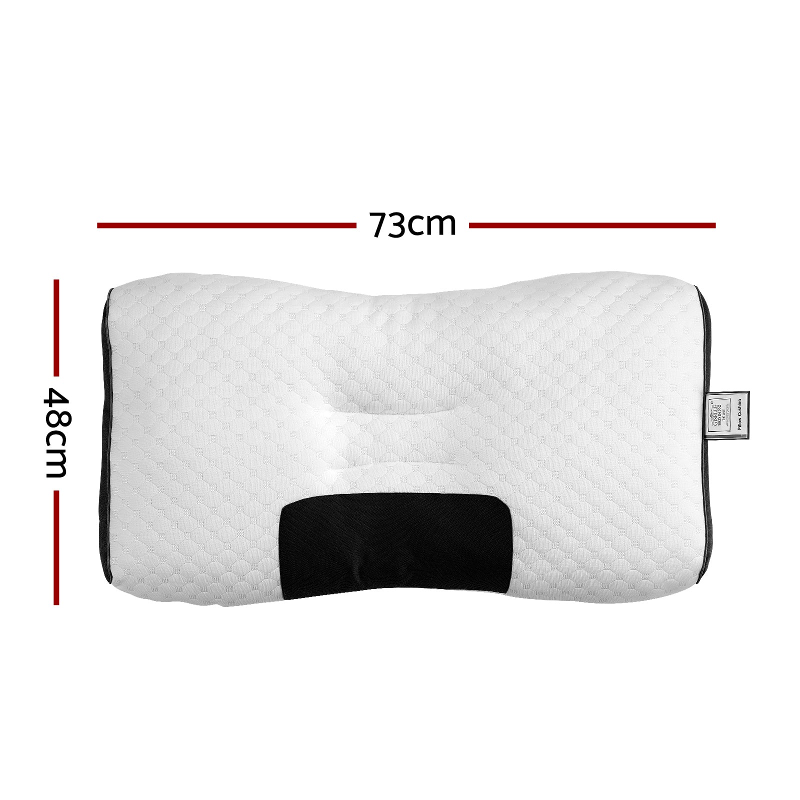 Contour Pillow Ergonomic Neck Pillow 48X73CM