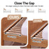 King Bed Wedge Pillow For Headboard, Close Gap And Stop Pillows Sliding, Perfect For Dorm Or Tatami Reading, 25D Foam Mattress Gap Filler With 2 Side Pockets, Washable 110gsm Cover