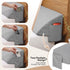 Queen Bed Wedge Pillow For Headboard, Close Gap And Stop Pillows Sliding, Perfect For Dorm Or Tatami Reading, 25D Foam Mattress Gap Filler With 2 Side Pockets, Washable 110gsm Cover