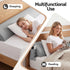 Queen Bed Wedge Pillow For Headboard, Close Gap And Stop Pillows Sliding, Perfect For Dorm Or Tatami Reading, 25D Foam Mattress Gap Filler With 2 Side Pockets, Washable 110gsm Cover