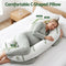 Giselle Bedding Pregnancy Pillow for Side Sleepers C-Shaped Body Pillow with Bamboo Fiber Cover, Maternity Pillow for Full Body Support, Belly and Waist Comfort
