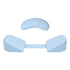 Memory Foam Pregnancy Pillow Adjustable with Concave Curve Design, Support for Back, Belly, and Hips, Blue