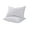 2 Pack Adjustable Shredded Memory Foam Pillows Cotton Cover 70x45cm