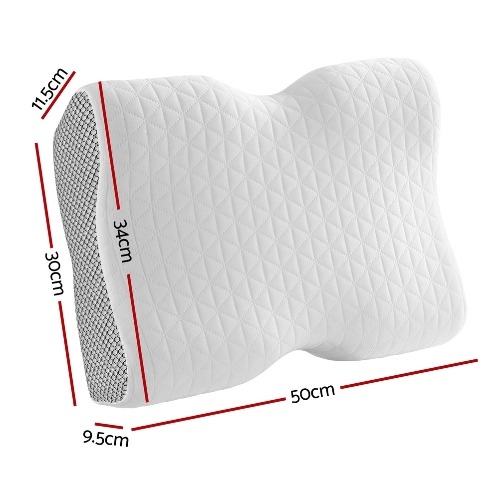 Memory Foam Pillow Contour Neck