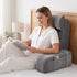 Giselle Memory Foam Reading Pillow with Arms, Neck Roll & Pockets, Velvet Cover