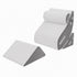 Giselle 4PCS Orthopedic Bed Wedge Pillow Set Anti-Slip Velcro System For Sleeping, 30D Gel Memory Foam Support Cushions For Acid Reflux And Leg Elevation