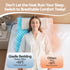 Bed Wedge Pillow for Headboard, Egg Gel Solves Night Sweats, Triangle Pillow for Reading & Sleeping, Adjustable Back & Neck Support, 30D Foam