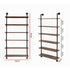 Artiss Industrial Floating Pipe Shelf 6 Tier DIY Wall Mount Rustic Wood