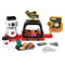 Kids Pretend Coffee Shop Play Set Coffee Maker Cash Register Food Toys