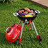Kids Pretend Kitchen BBQ Playset Role Play Toy with charcoal Play Food Cup