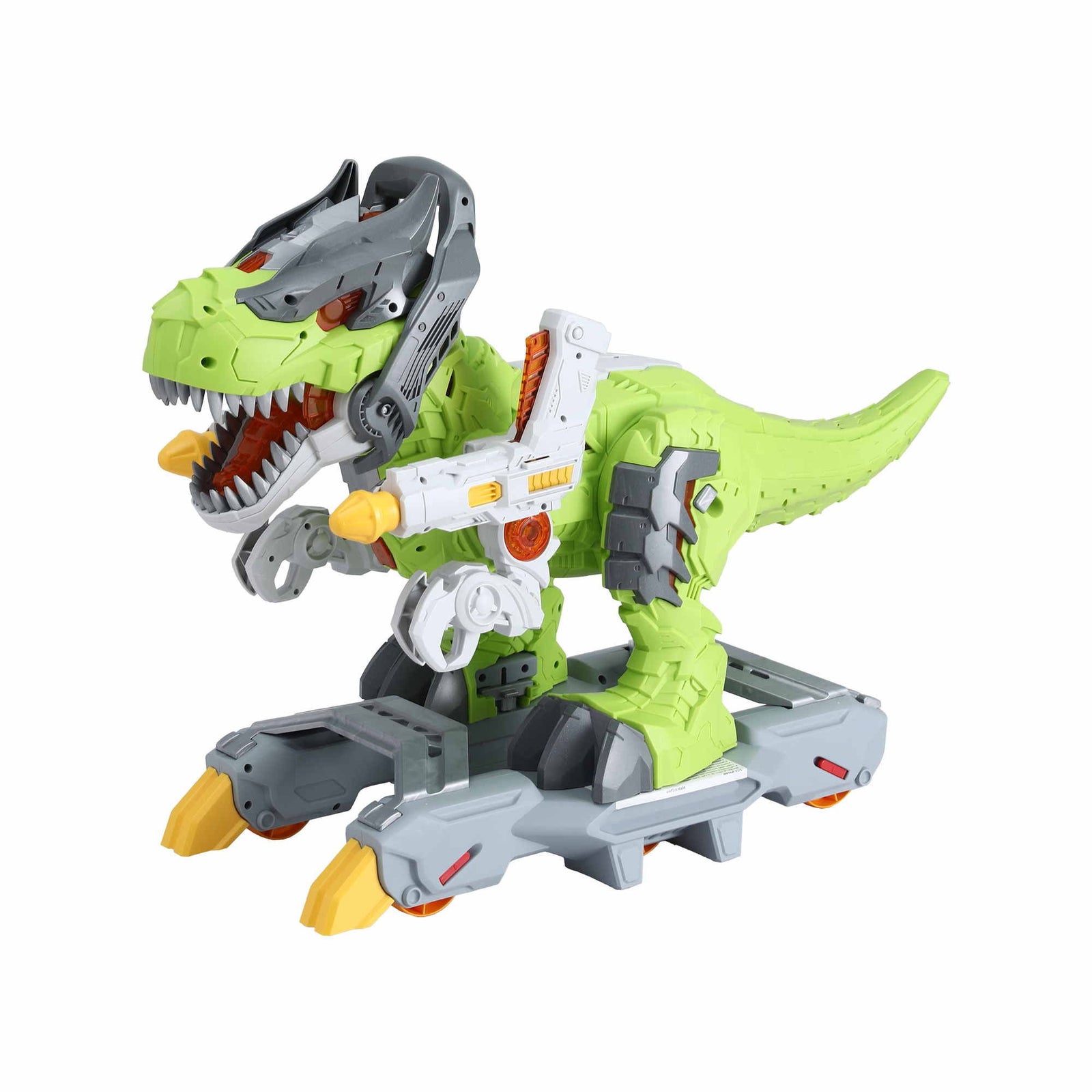 Kids Dinosaur Ride On Push Car Toy with Spray Function Indoor Outdoor Toys