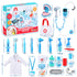 Keezi 30 Piece Kids Doctor & Dentist Play Set Pretend Medical Kit Toy Ages 3+