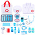 Keezi 30 Piece Kids Doctor & Dentist Play Set Pretend Medical Kit Toy Ages 3+