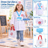 Keezi 30 Piece Kids Doctor & Dentist Play Set Pretend Medical Kit Toy Ages 3+