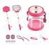 Keezi Kids Bug Catcher 12pc, Outdoor Explorer Insect Viewer, Net & Shovel Pink