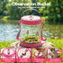Keezi Kids Bug Catcher 12pc, Outdoor Explorer Insect Viewer, Net & Shovel Pink