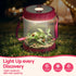 Keezi Kids Bug Catcher 12pc, Outdoor Explorer Insect Viewer, Net & Shovel Pink
