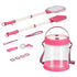 Keezi Kids Bug Catcher 12pc, Outdoor Explorer Insect Viewer, Net & Shovel Pink