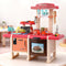 Kids Kitchen Pretend Play Set Cooking Sound Steam Light Function