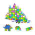 100pcs Kids Magnetic Tiles Blocks Building Educational Toys Children Gift