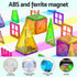 100pcs Kids Magnetic Tiles Blocks Building Educational Toys Children Gift