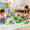 120pcs Kids Magnetic Tiles Blocks Building Educational Toys Children Gift
