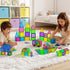 120pcs Kids Magnetic Tiles Blocks Building Educational Toys Children Gift