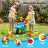 Kids Sandpit Beach Toys Set Wheelbarrow Shovels Animal Molds Sand Play