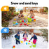Kids Sandpit Beach Toys Set Wheelbarrow Shovels Animal Molds Sand Play