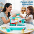 Kids Kitchen Play Set Play Pretend Sink Dishwasher Toys Green