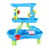 Keezi Kids Sand and Water Table 4-Tier Waterfall Sandpit Play Set Waterwheel
