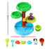 62cm Tree Water Table Kids Sandpit Toys Set with Shovels Molds for Sand Play