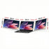 Triple Portable Monitor Laptop Screen Extender 15.6" Dual Display FHD IPS
