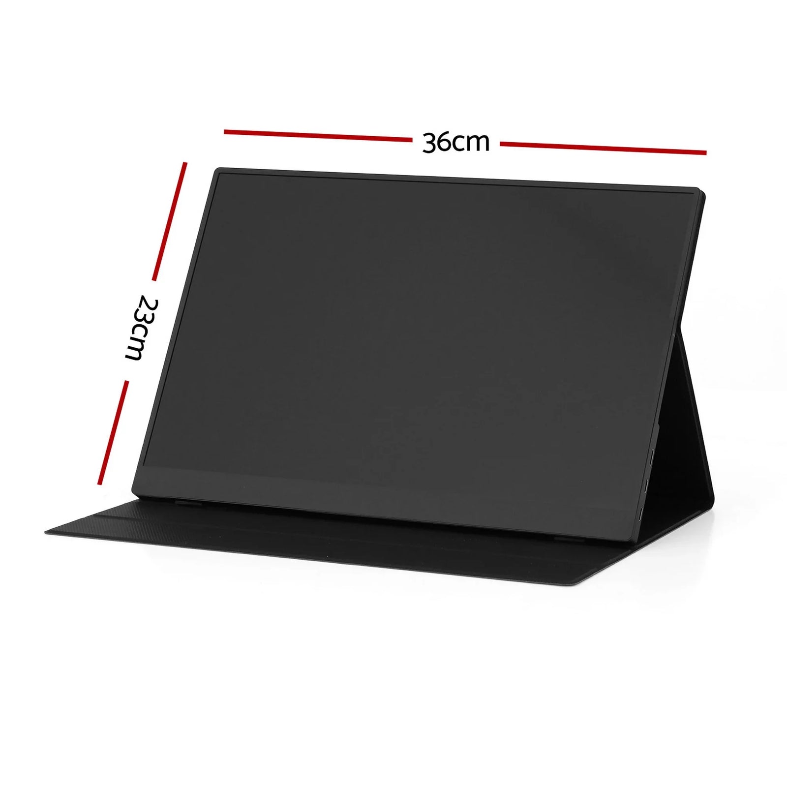 Portable Monitor Laptop Extender USB C Travel Display 16 Inch Black