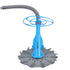 Vacuum Pool Cleaner Automatic Swimming Pool Floor Climb Wall Grey