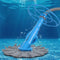 Vacuum Pool Cleaner Automatic Swimming Pool Floor Climb Wall Grey
