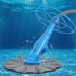 Vacuum Pool Cleaner Automatic Swimming Pool Floor Climb Wall Grey