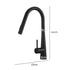 Kitchen Mixer Tap Pull Out Faucet 2-Mode Swivel Black