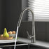 Kitchen Mixer Tap Pull Out Faucet 2-Mode Swivel Grey