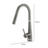 Kitchen Mixer Tap Pull Out Faucet 2-Mode Swivel Grey