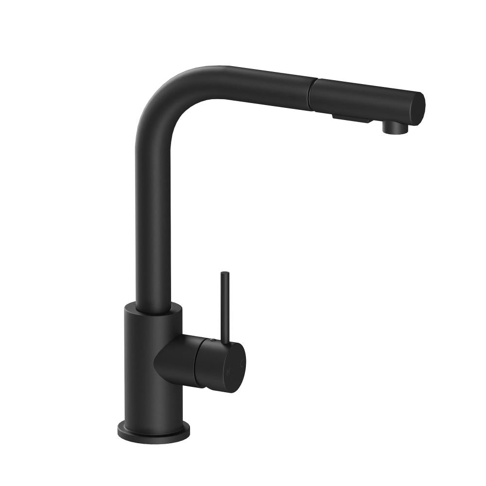 Pull Out Kitchen Tap Brass 2 Modes WELS Approved