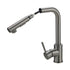 Kitchen Mixer Tap Pull Out Faucet Swivel 2 Modes Grey