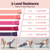 Everfit Pilates Ring Set for Women, 15pcs Home Workout Pilates Equipment with Ring, Ball, Yoga Socks, D-Ring etc. Pilates Starter Kit for Strength, Toning and Flexibility Pink