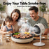 Portable Range Hood 5-Speed Rechargeable Desktop Extractor Fan BBQ
