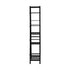 Plant Stand 12-shelf Bamboo Frame Black