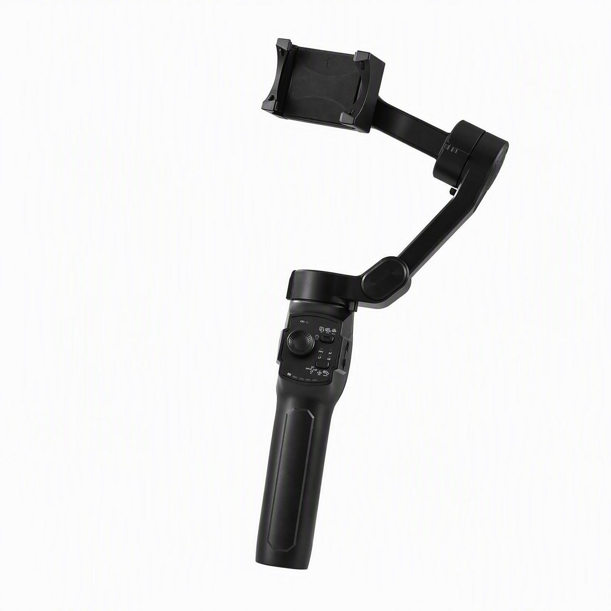 Devanti 3-Axis Phone Gimbal Stabiliser Tripod AI Face Tracking Foldable Black
