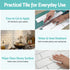 3D Peel and Stick Wall Tiles Self Adhesive Subway Backsplash 10 Sheets, White