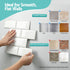 3D Peel and Stick Wall Tiles Self Adhesive Subway Backsplash 10 Sheets, White